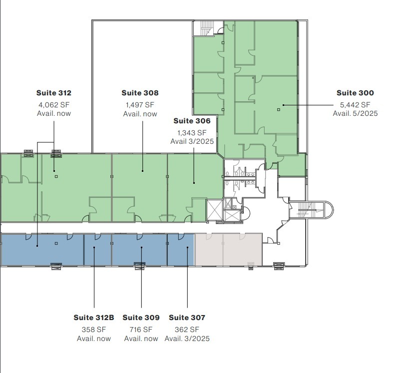 3030 Bunker Hill St, San Diego, CA à louer Plan d’étage– Image 1 sur 2