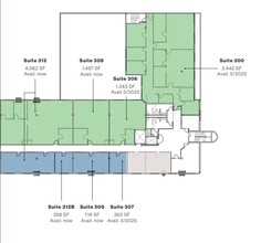 3030 Bunker Hill St, San Diego, CA à louer Plan d’étage– Image 1 sur 2