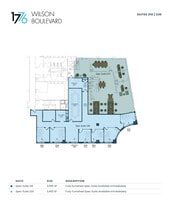 1776 Wilson Blvd, Arlington, VA à louer Plan d’étage– Image 1 sur 1
