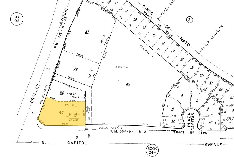 1898 N Capitol Ave, San Jose, CA à vendre - Plan cadastral – Image 3 sur 4