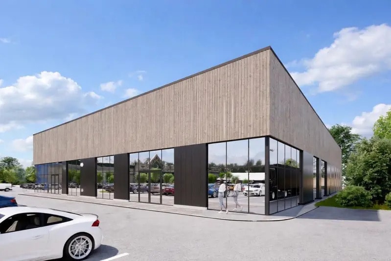 Local commercial dans Theix-Noyalo à louer - Photo de l’immeuble – Image 1 sur 2