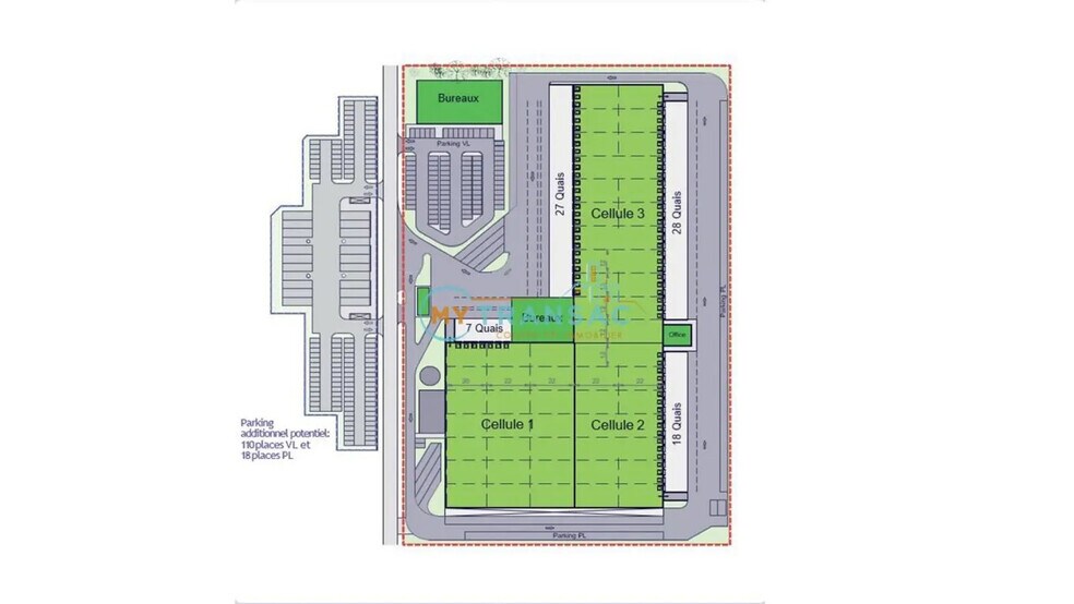 Local d’activités dans Gennevilliers à louer - Photo de l’immeuble – Image 3 sur 13
