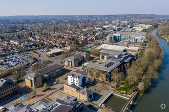 The Causeway, Staines, MDS - VUE AÉRIENNE  vue de carte - Image1