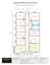 12410 Spring Cypress Rd, Tomball, TX à louer Plan d’étage– Image 1 sur 1