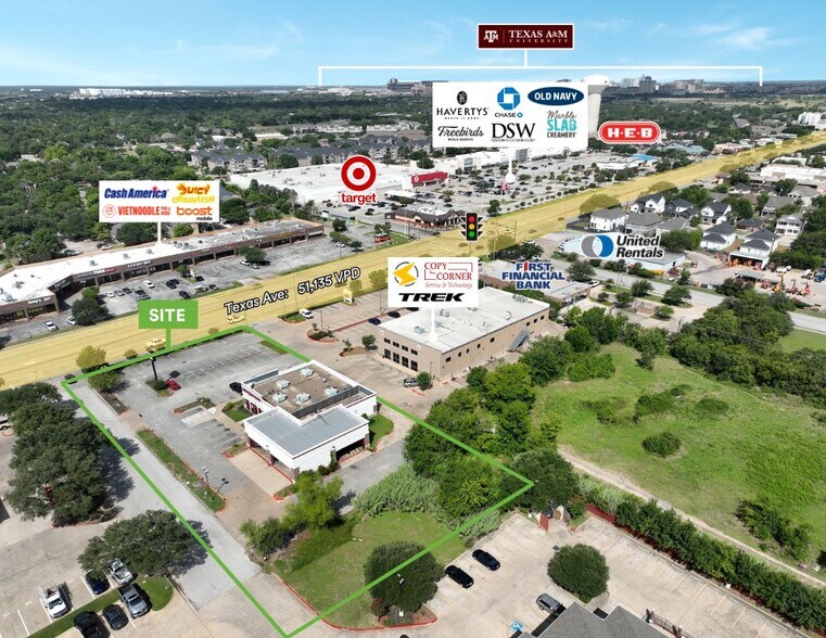 2319 S Texas Ave, College Station, TX à vendre - Photo de l’immeuble – Image 3 sur 12