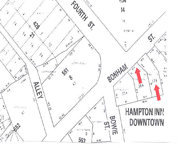 506 Bonham St, San Antonio, TX à louer - Plan cadastral – Image 2 sur 6