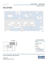 9401 Wilshire Blvd, Beverly Hills, CA à louer Plan d’étage– Image 1 sur 1