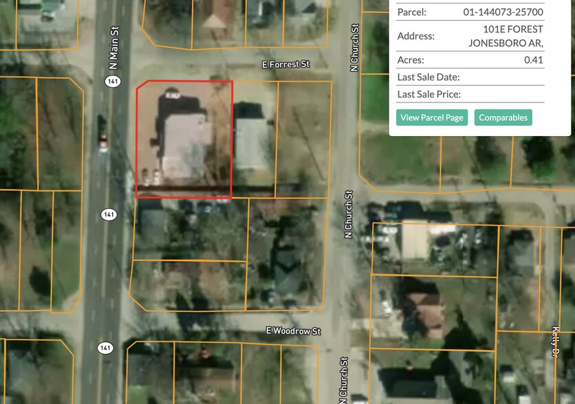 101 E Forrest St, Jonesboro, AR à louer - Photo de l’immeuble – Image 2 sur 2
