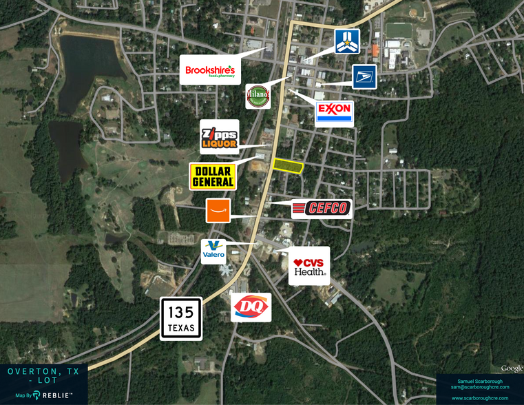 806 S Commerce St, Overton, TX à vendre - Photo principale – Image 1 sur 8