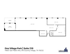 14607 San Pedro Ave, San Antonio, TX à louer Plan d’étage– Image 2 sur 7