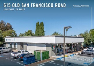 Plus de détails pour 615-621 Old San Francisco Rd, Sunnyvale, CA - Local commercial à vendre