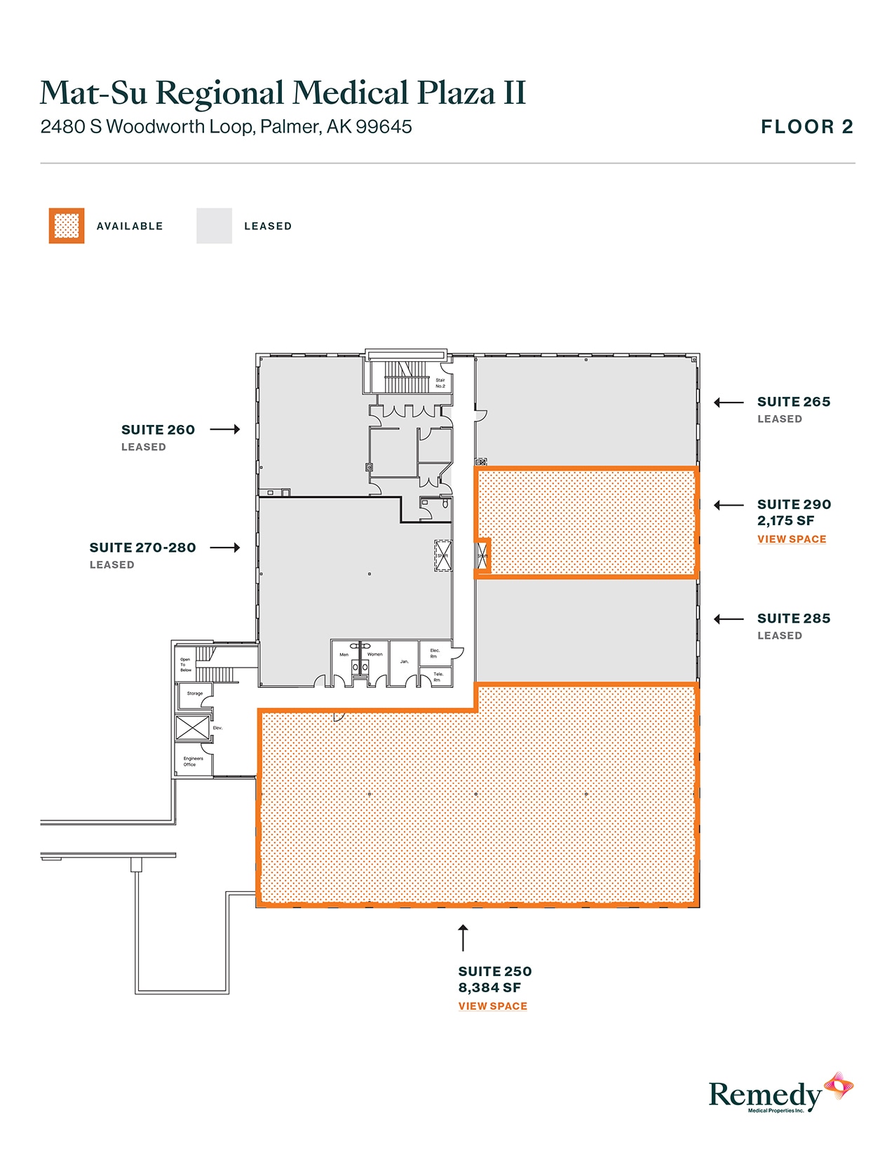 2480 S Woodworth Loop, Palmer, AK à louer Plan d’étage– Image 1 sur 1
