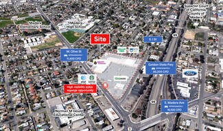 Plus de détails pour 301-343 W Olive Ave, Madera, CA - Local commercial à louer