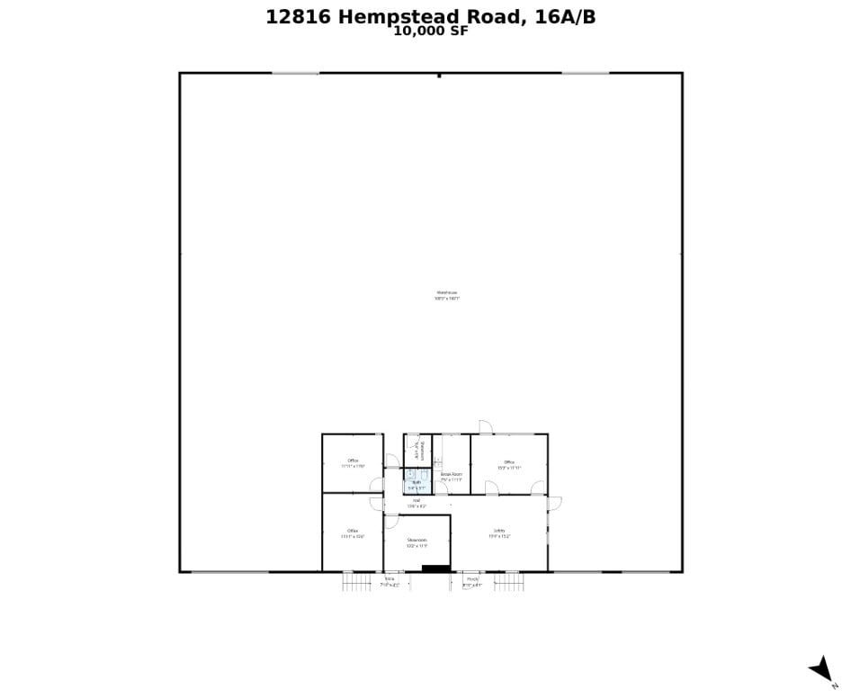 12826 Hempstead Rd, Houston, TX à louer Plan d’étage– Image 1 sur 1