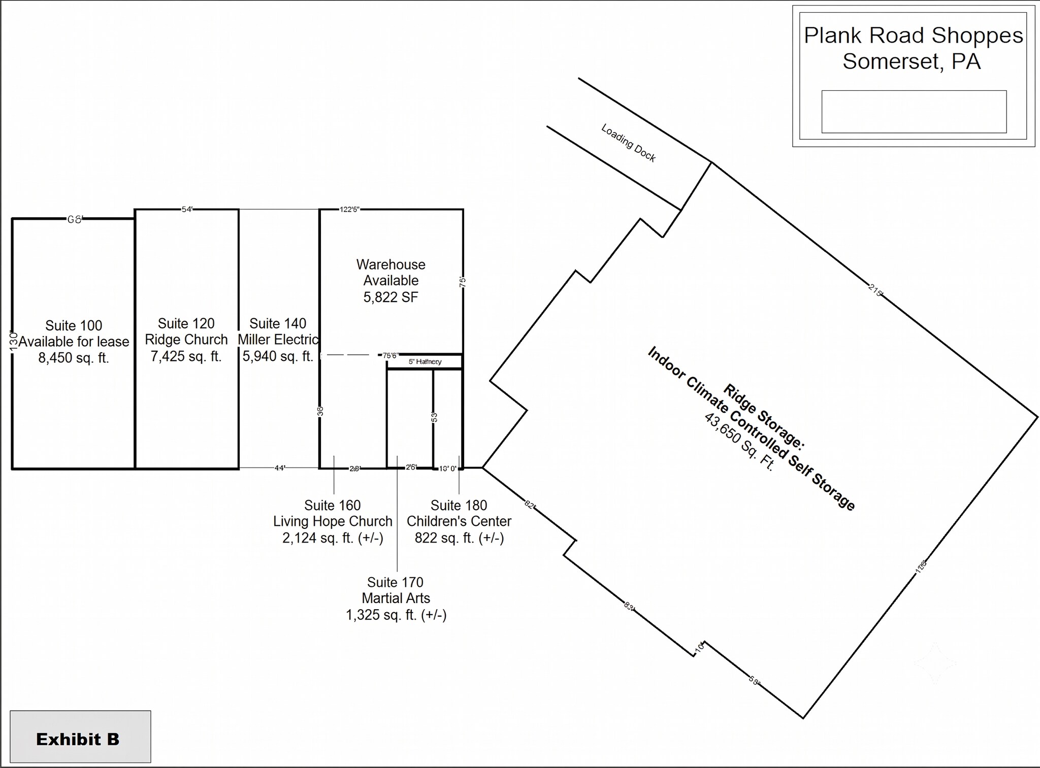 313 Plank Rd, Somerset, PA à louer Plan d’étage– Image 1 sur 1