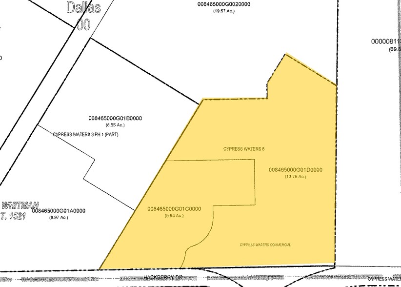 3001 Hackberry Rd, Coppell, TX à louer - Plan cadastral – Image 2 sur 6