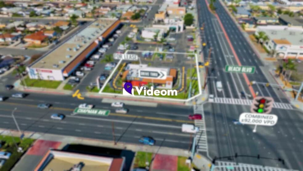 NWC BEACH BLVD & CHAPMAN AVE, Stanton, CA à louer - Vidéo sur l’annonce professionnelle – Image 2 sur 17