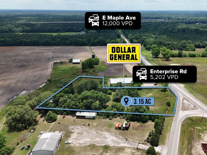 adj. to 715 Enterprise Road, Geneva, AL à vendre - Photo de l’immeuble – Image 2 sur 8