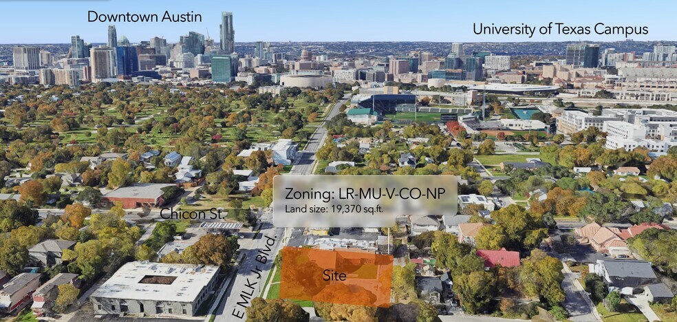 1910 E Martin Luther King Jr Blvd, Austin, TX à vendre - Photo principale – Image 1 sur 3