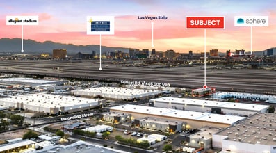 1405 E Sunset Rd, Las Vegas, NV - Vue aérienne vue de carte - Image1