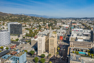 6253 Hollywood Blvd, Los Angeles, CA - VUE AÉRIENNE  vue de carte