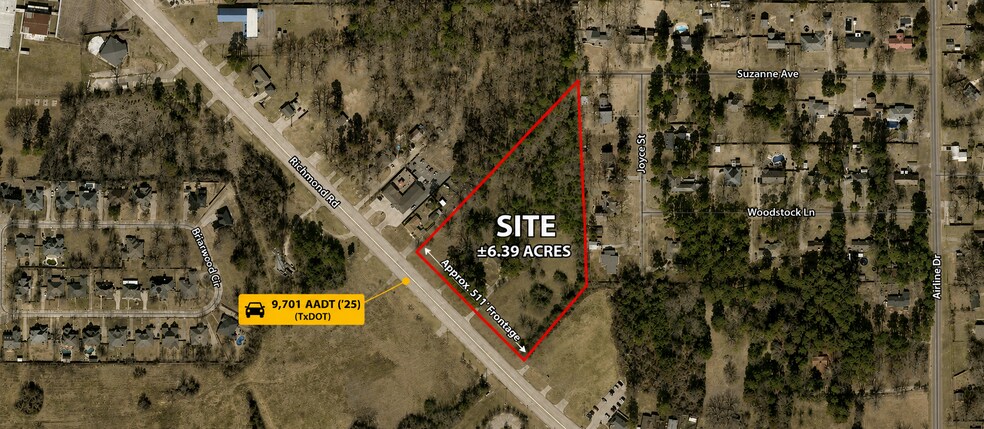 5908-6002 Richmond Rd, Texarkana, TX à vendre - Photo de l’immeuble – Image 1 sur 5