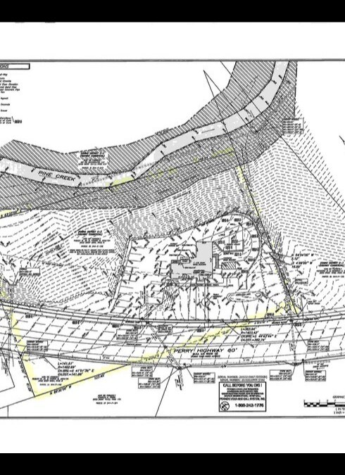9710-9758 Perry Highway Rd, Wexford, PA à louer Plan cadastral– Image 1 sur 2
