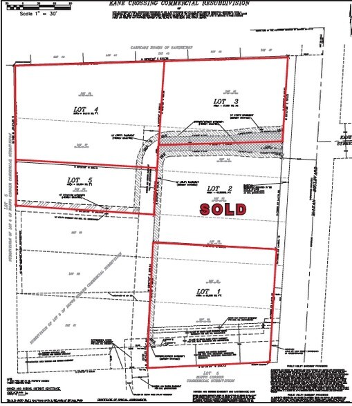 NWC Mclean And Spring Rd, South Elgin, IL à vendre - Plan de site – Image 2 sur 2