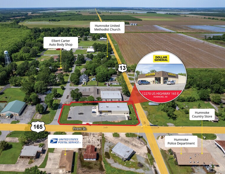 12270 US Highway 165 E, Humnoke, AR à vendre - Photo de l’immeuble – Image 2 sur 3