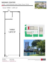 14430 Midway Rd, Farmers Branch, TX à louer Plan d’étage– Image 1 sur 1