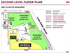 2828 N Clark St, Chicago, IL à louer Plan d’étage– Image 1 sur 1