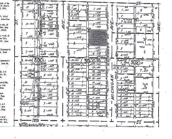 1620 S Michigan Ave, Chicago, IL à vendre - Plan cadastral – Image 2 sur 5