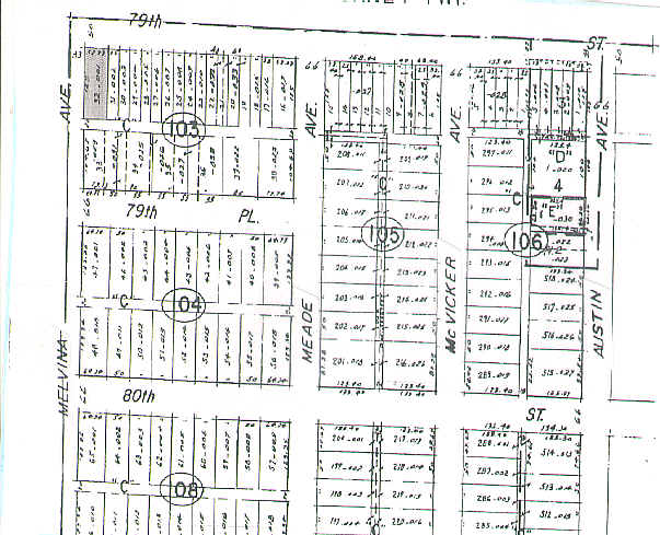 6161 W 79th St, Burbank, IL à louer - Plan cadastral – Image 2 sur 4