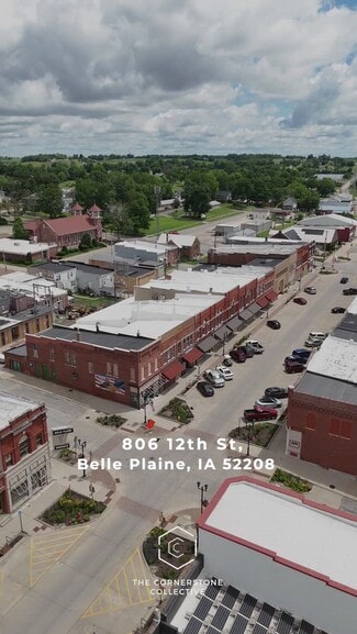 Plus de détails pour 806 12th St, Belle Plaine, IA - Local commercial à vendre