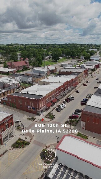 Plus de détails pour 806 12th St, Belle Plaine, IA - Local commercial à vendre