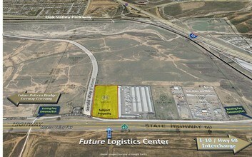 1032 Western Knolls Ave, Beaumont, CA - Vue aérienne  vue de carte - Image1