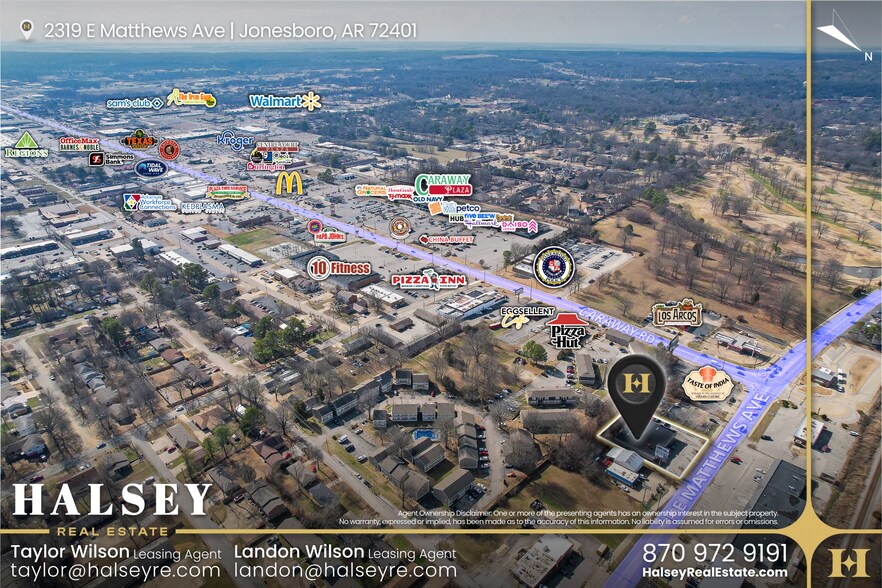 2315-2319 E Matthews Ave, Jonesboro, AR à louer - Photo de l’immeuble – Image 2 sur 5