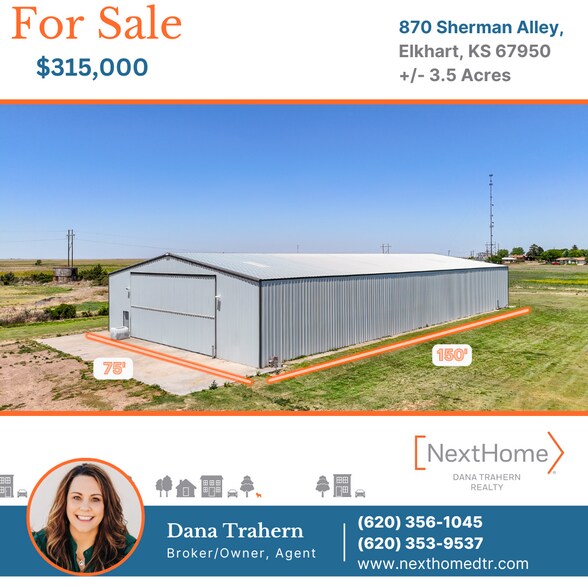 870 Sherman Alley St, Elkhart, KS à vendre - Photo de l’immeuble – Image 1 sur 5