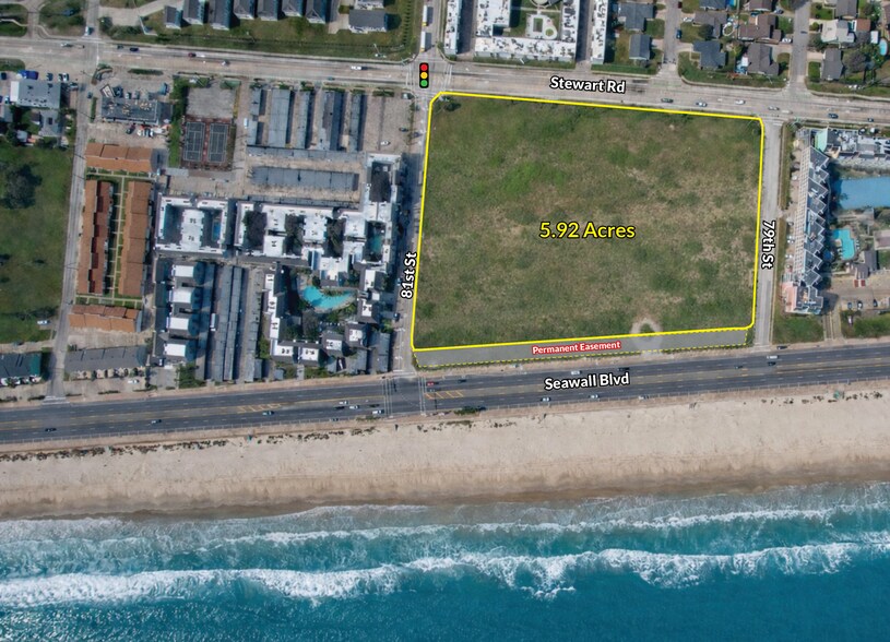 8008 Seawall Blvd, Galveston, TX à vendre - Photo de l’immeuble – Image 2 sur 4