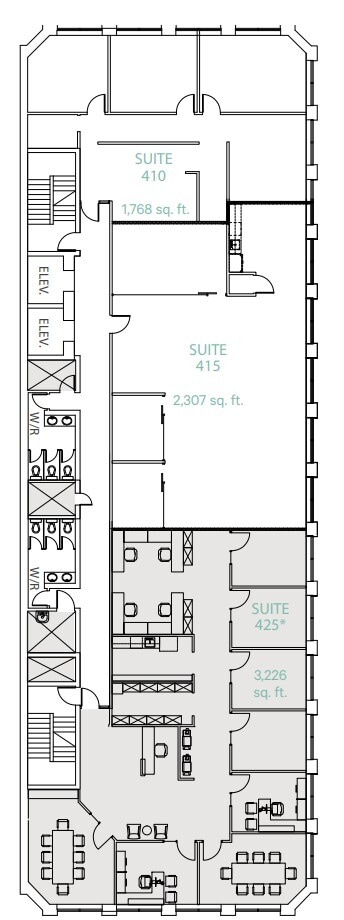 10115 100A St NW, Edmonton, AB à louer Plan d’étage– Image 1 sur 1