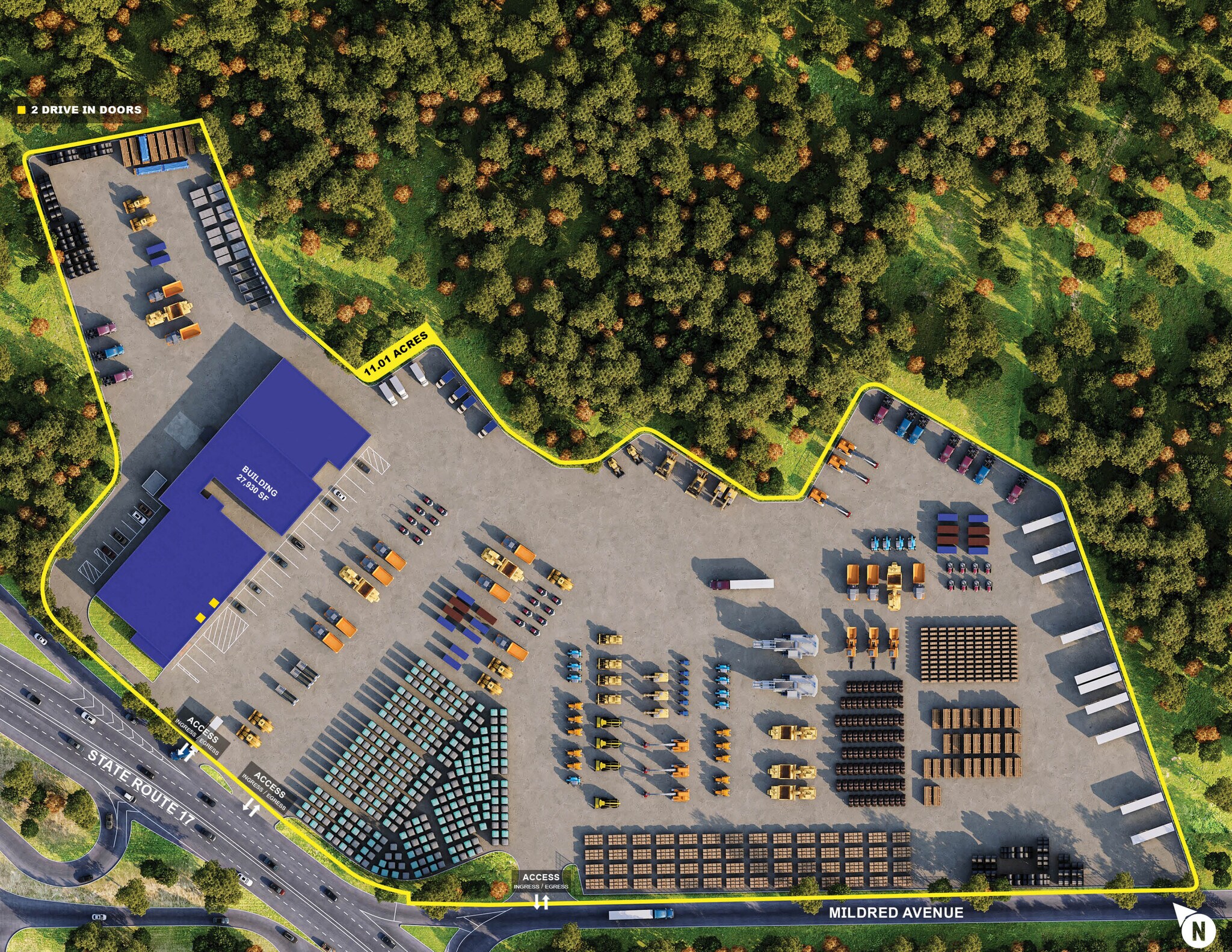S-120 Route 17, Paramus, NJ à louer Plan de site– Image 1 sur 2