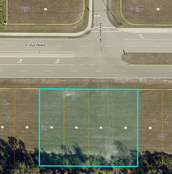 2800 Ceitus Pky, Cape Coral, FL à vendre - Aérien – Image 3 sur 4