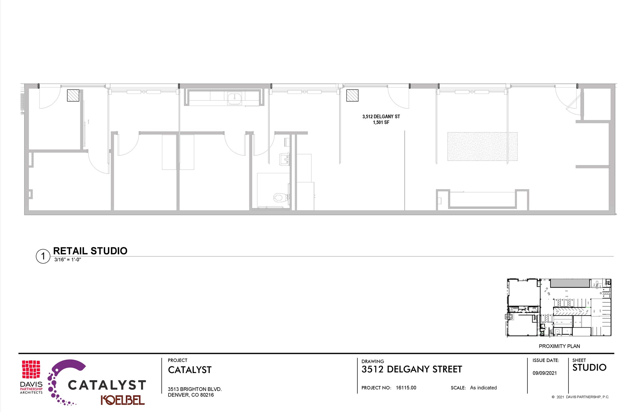 3513 Brighton Blvd, Denver, CO à louer Plan d’étage– Image 1 sur 1