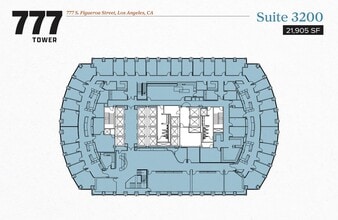 777 S Figueroa St, Los Angeles, CA à louer Plan d’étage– Image 1 sur 1