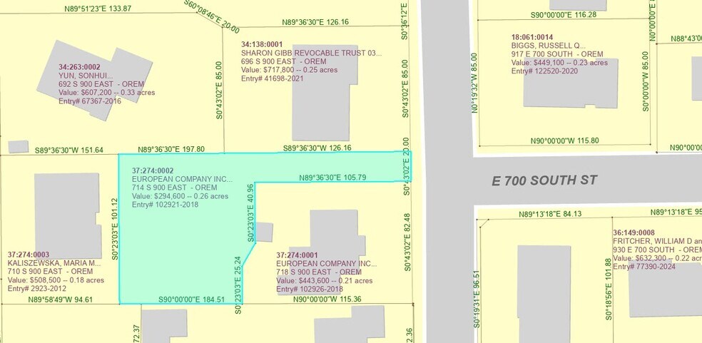 714 900 E, Orem, UT à vendre - Photo de l’immeuble – Image 3 sur 9