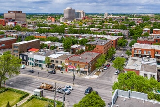 8501-8515 Boul Saint-Laurent, Montréal, QC - Vue aérienne vue de carte