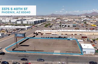 Plus de détails pour 3375 S 40th St, Phoenix, AZ - Terrain à vendre