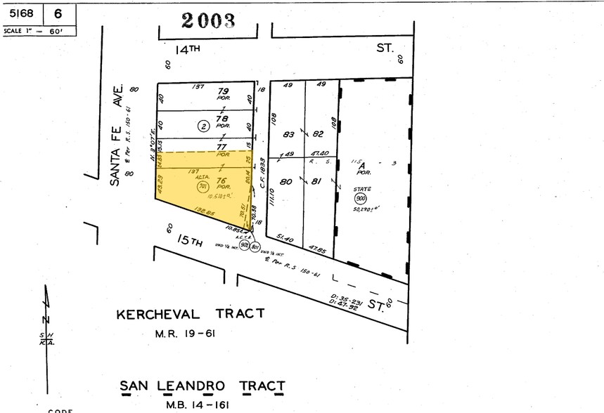 1950 S Santa Fe Ave, Los Angeles, CA à louer - Plan cadastral – Image 2 sur 5