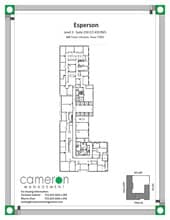 808 Travis St, Houston, TX à louer Plan d’étage– Image 1 sur 1