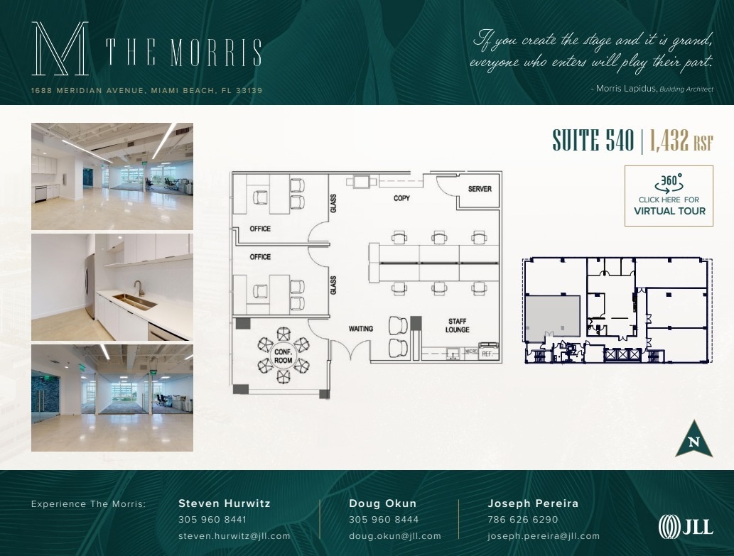 1688 Meridian Ave, Miami Beach, FL à louer Plan d’étage– Image 1 sur 1